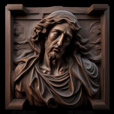 3D model st jesus (STL)